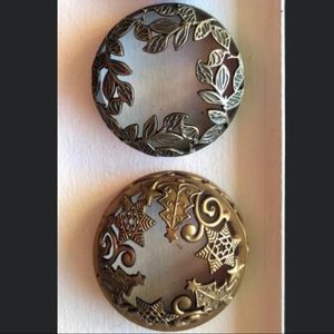 4 Yankee Candle jar candle toppers